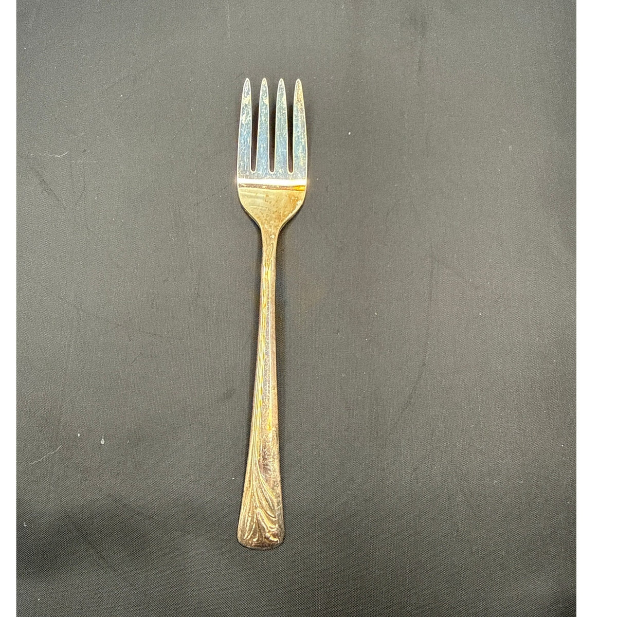 Vintage Magic Lily Silverplate Dinner Fork 1955 Floral Flatware Sincerity