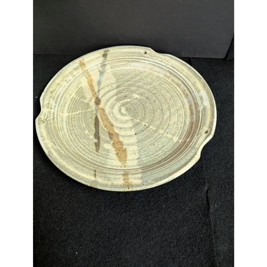 George Griffin Pottery, Sopchoppy Florida Handmade Art Pottery Plate 11"