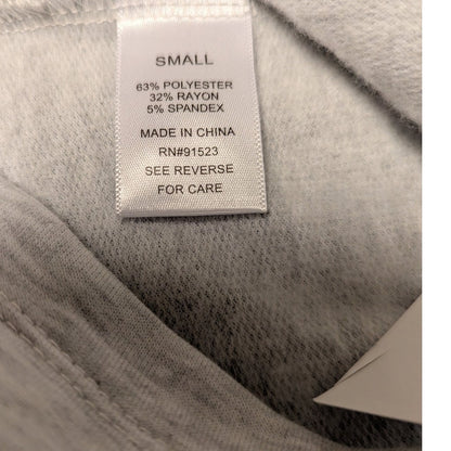 Jaclyn Apparel NEW casual gray drawstring shorts Pajama Bottoms PJS