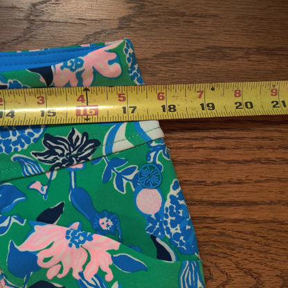 Lilly Pulitzer Luxletic Monica Skort Spearmint Golf Til You Drop Floral Size 12