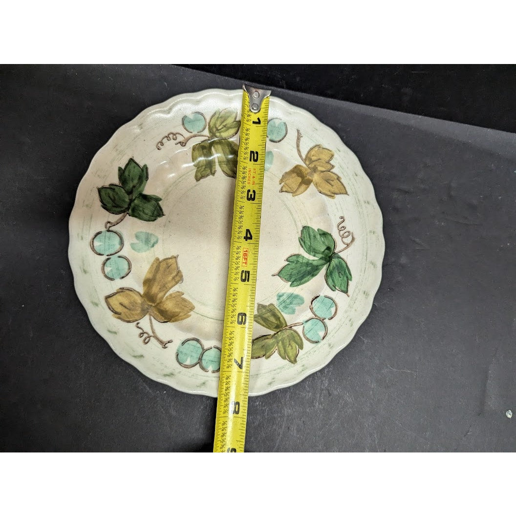 Salad Plate Vineyard by Metlox - Poppytrail - Vernon 7 5/8 rimmed