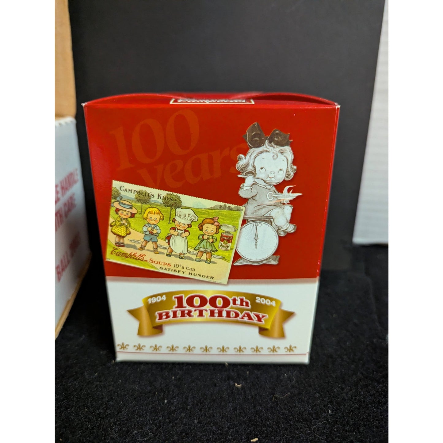 Vintage 2003 Campbell's Kids 100 Birthday Collector's Edition Christmas Ornament