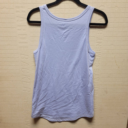 Disney Epcot T-Shirt Large Tank Top Food Wine Festival Blue womens Mickey Minnie