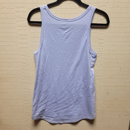 Disney Epcot T-Shirt Large Tank Top Food Wine Festival Blue womens Mickey Minnie
