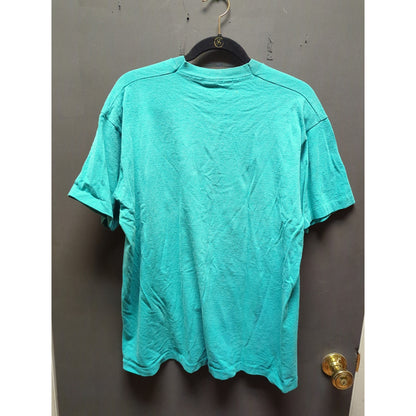 Vintage Tee T-shirt Teal Caesars Exclusively Palace shirt Size XL Single Stitch