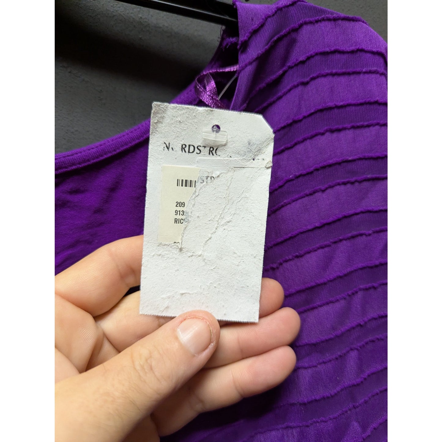 Nordstrom NWT Purple Top Extra Large Casual Summer
