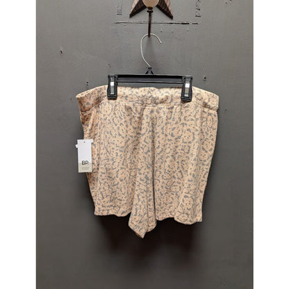 bp.  comfy shorts - pink smoke etched animal Size Small drawstring waist