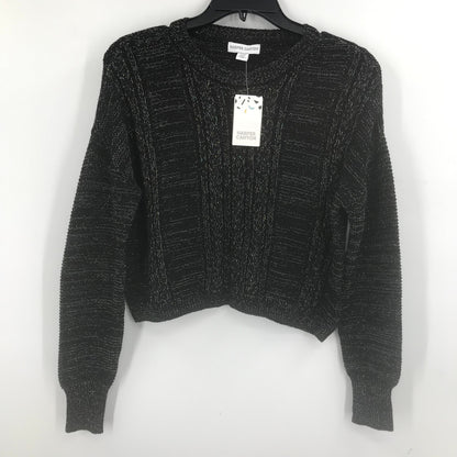 Harper Canyon Black Metallic Pullover Sweater Size large (10/12) KID long sleeve