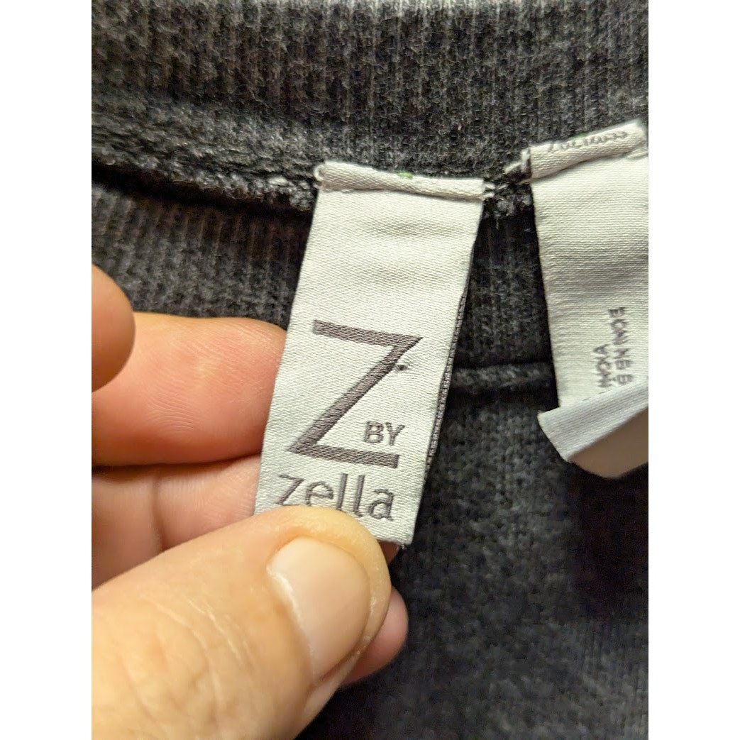 Z by Zella Twist-Front Long Sleeve Top Size Large NEW Activewear