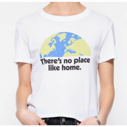 NWT Sub Urban Riot "There's No Place Like Home" Graphic Tee Sz Large in White