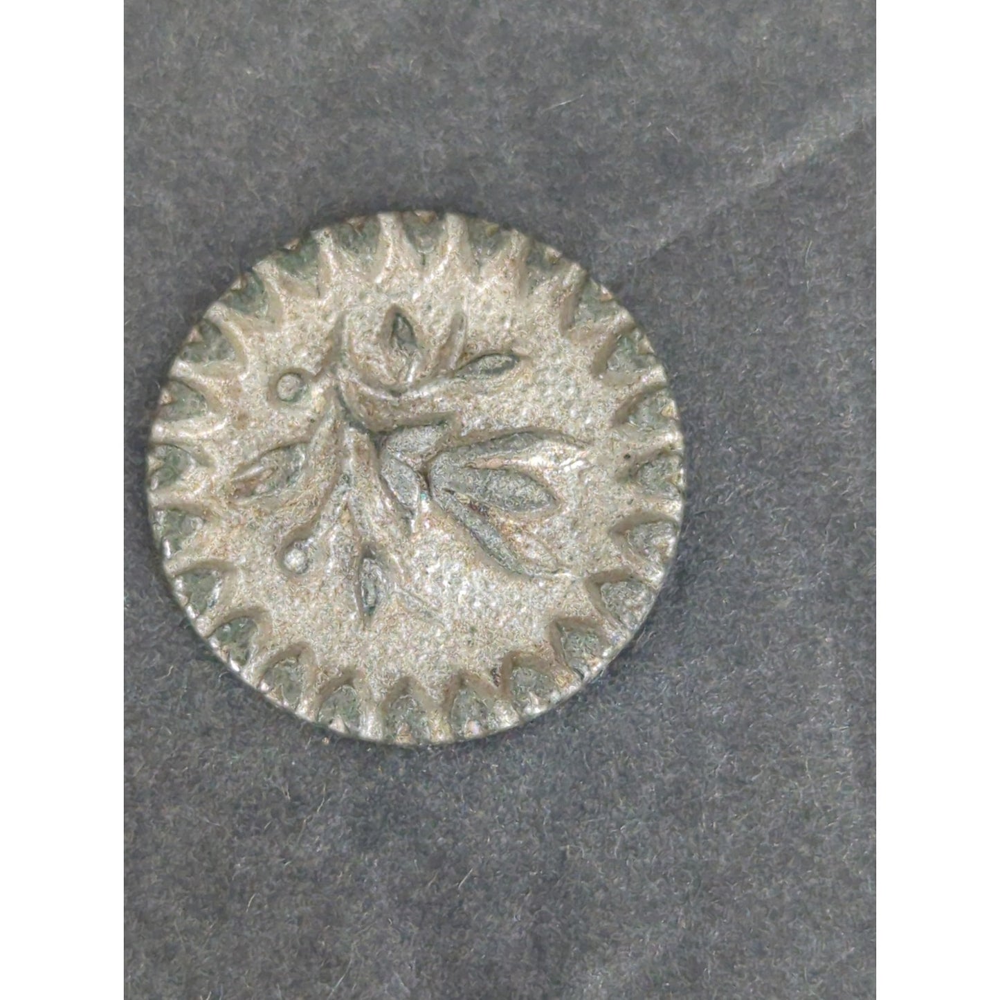 LOT S of 10 Antique Vintage Victorian Brass Mixed Materials Buttons ESTATE FIND