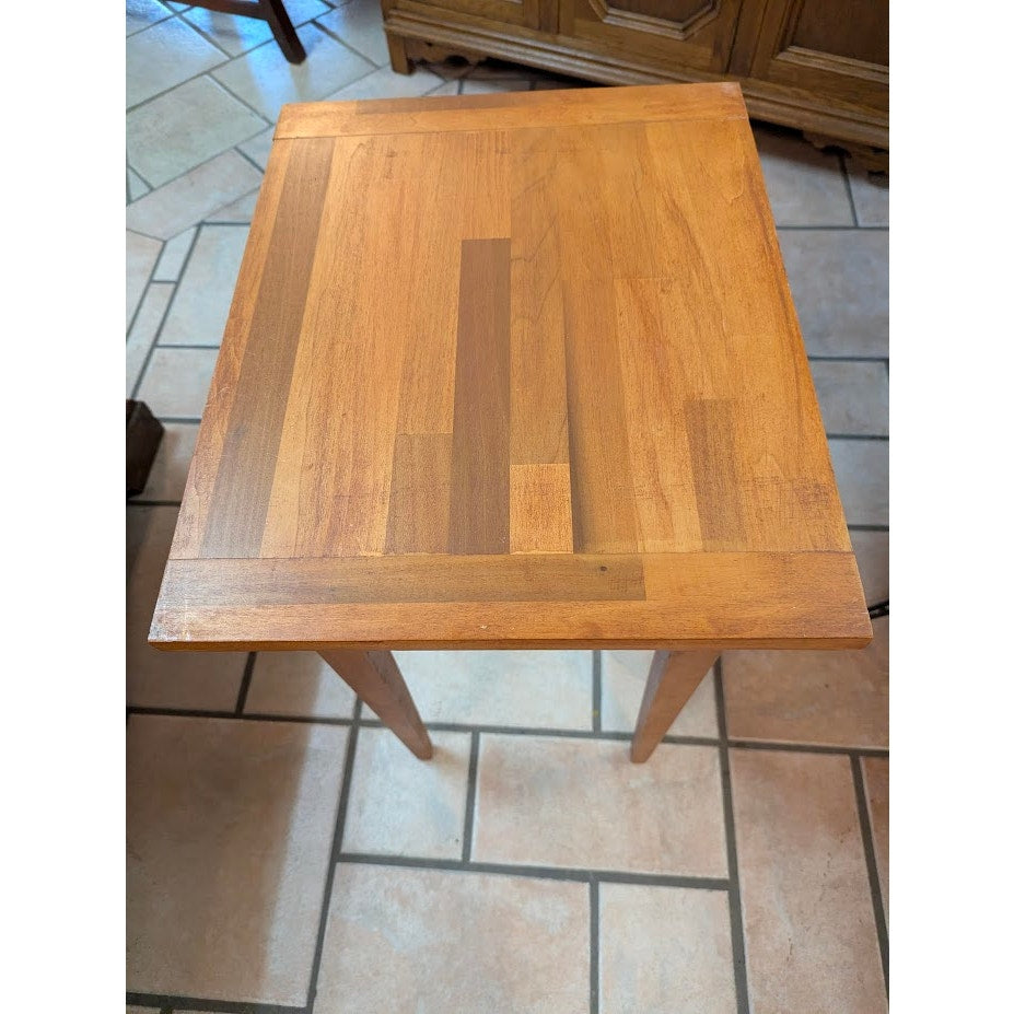 Secondhand Sandies: Small Side Table with drawer light wood