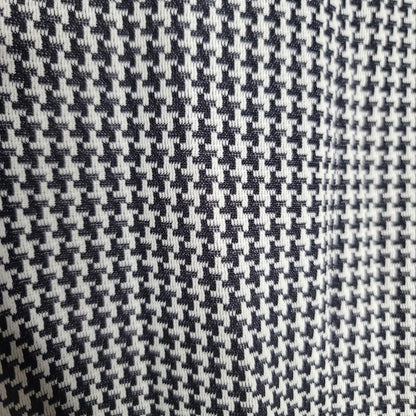 Vintage Storrs Schaefer Cinncinati Houndstooth 70's Poly Rockabilly Blazer 42R