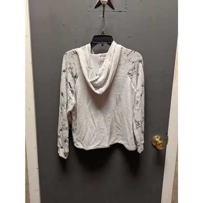 Poof Apparel Hoodie Sweatshirt Size Medium tie dye long sleeve drawstring waist