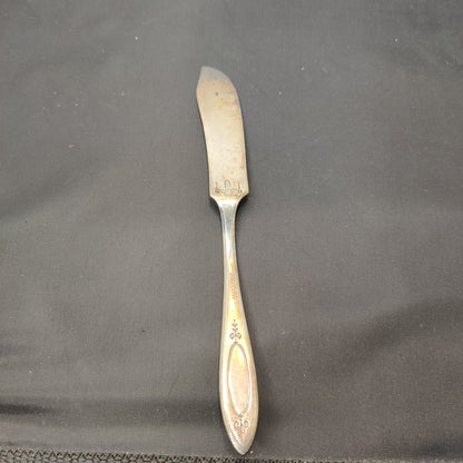 Vintage Flatware Silverware Master Butter Knife Adam Pattern Community