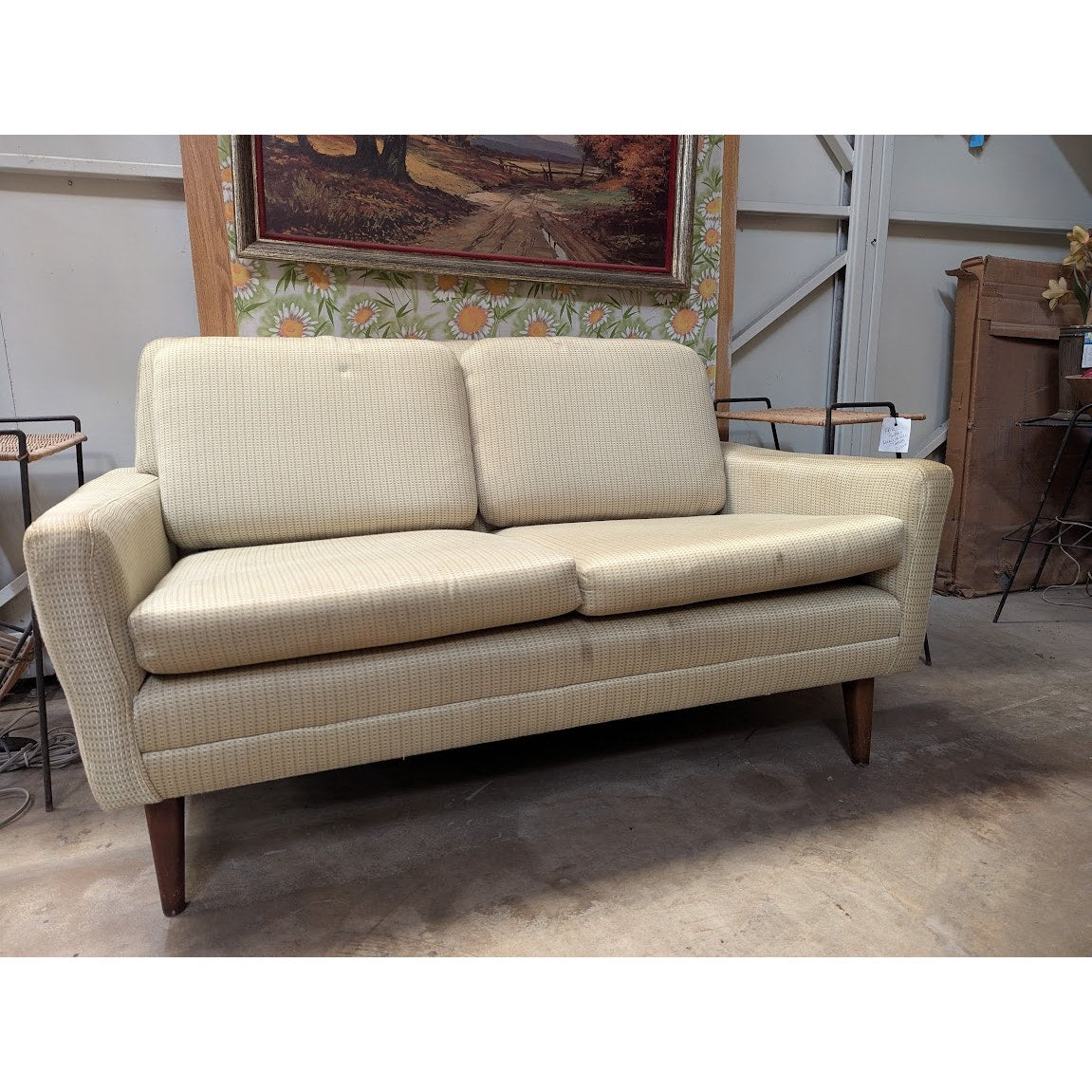 SECONDHAND SANDIES: MCM loveseat couch 2 seater