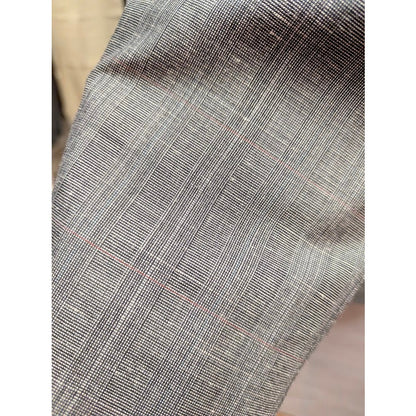 Christian Dior Monsieur Vintage 43R Gray Glen Plaid Check Blazer Sport Coat