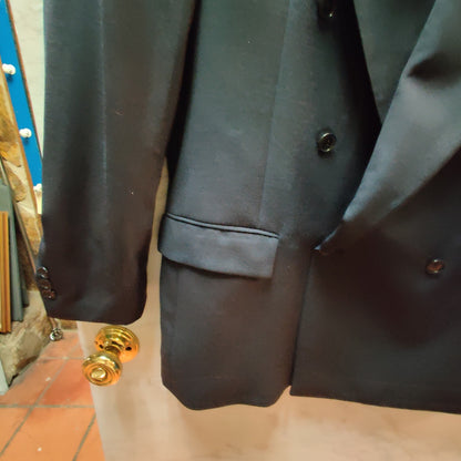 Vintage Pierre Cardin Double Breasted Wool Suit Jacket Blazer Large or 42Regular