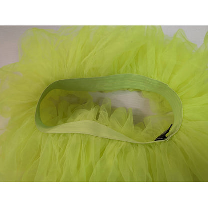 Leg Avenue Tutu Neon Yellow/Green Organza Tulle One Size