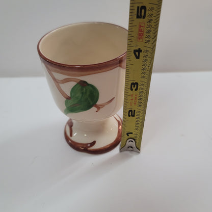 Egg cup FRANCISCAN VINTAGE Apple USA Backstamp Unusual RARE