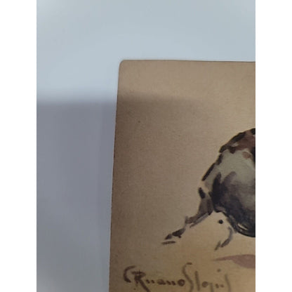 Vintage Picadores Bullfighting Carlos Ruano Llopis LITO Leosa Mexico Postcard