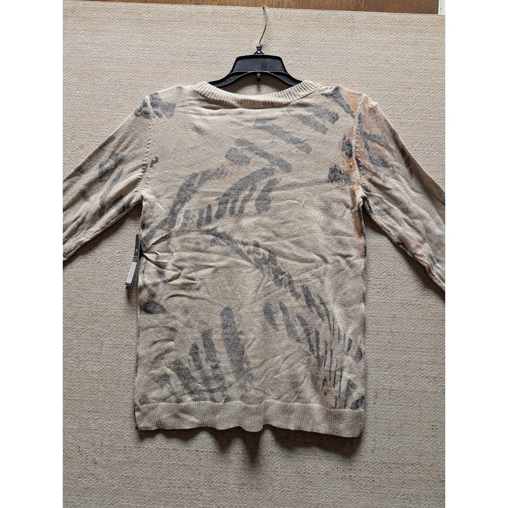 NWT $120 Nic+Zoe Foothill Womens Sweater VNeck Small Petite Cotton