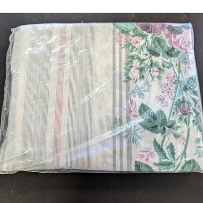 Set of 3 Martex FULL Flat and Fitted Sheet No Iron Percale Vintage New Old Stock