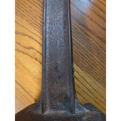 Antique Cast Iron Cobbler Shoe Last & Stand Vintage Industrial Craft Blacksmith