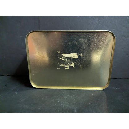 Vintage Coca-Cola Nostalgic Tin Box with Singer Sewing Machine Motif