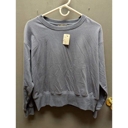 RDI size  XS sweatshirt blue horizon NEW scoop neck pullover NEW