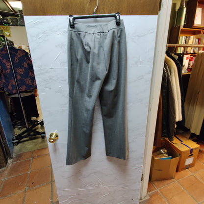 Alex Marie Size 2P Career Dress Pants Tab front waist Gray trousers