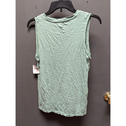 Madewell Dusty Fern V-Neck Muscle Tank Top Size Small NEW casual summer