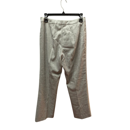Alex Marie Gray Linen Blend Pants Minimalist Quiet Luxury Corporate Career