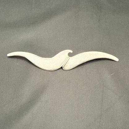 Vintage 930 Silver Modernist Bird Brooch Rare Barcelona STYL Hallmark 9.8g