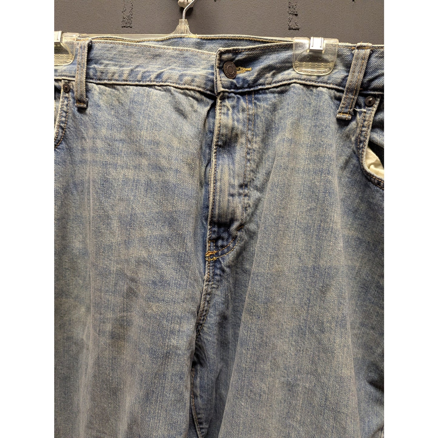 Old Navy Blue Denim Jeans Men Size 48x30 Big & Tall Loose