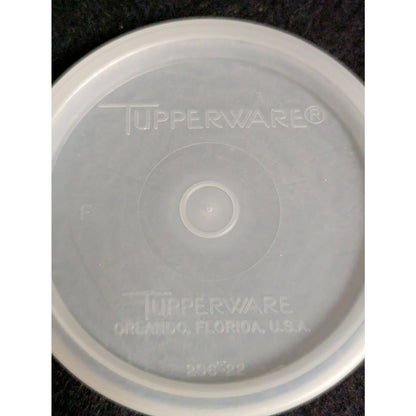 Set of 3 Small Tupperware containers Yellow and Orange