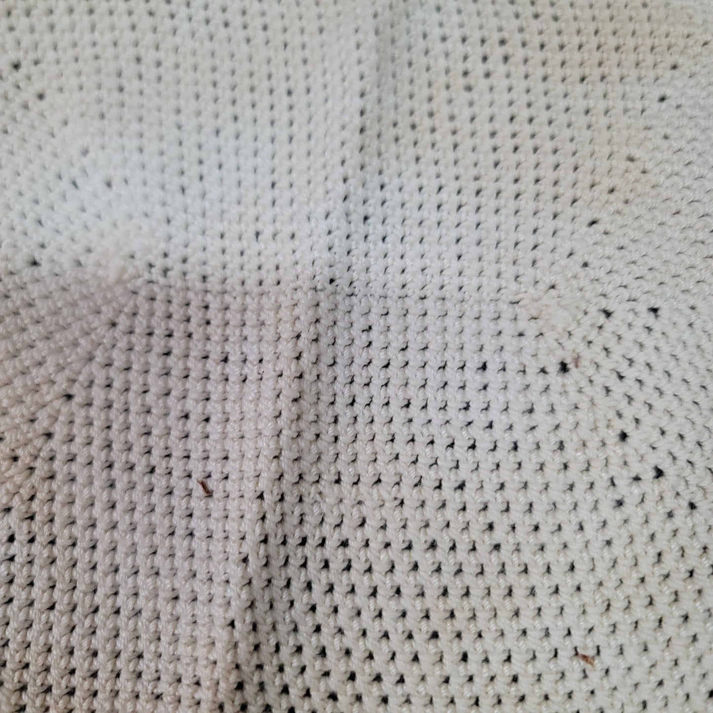 Vintage crochet food cover doily cream Lot of 3