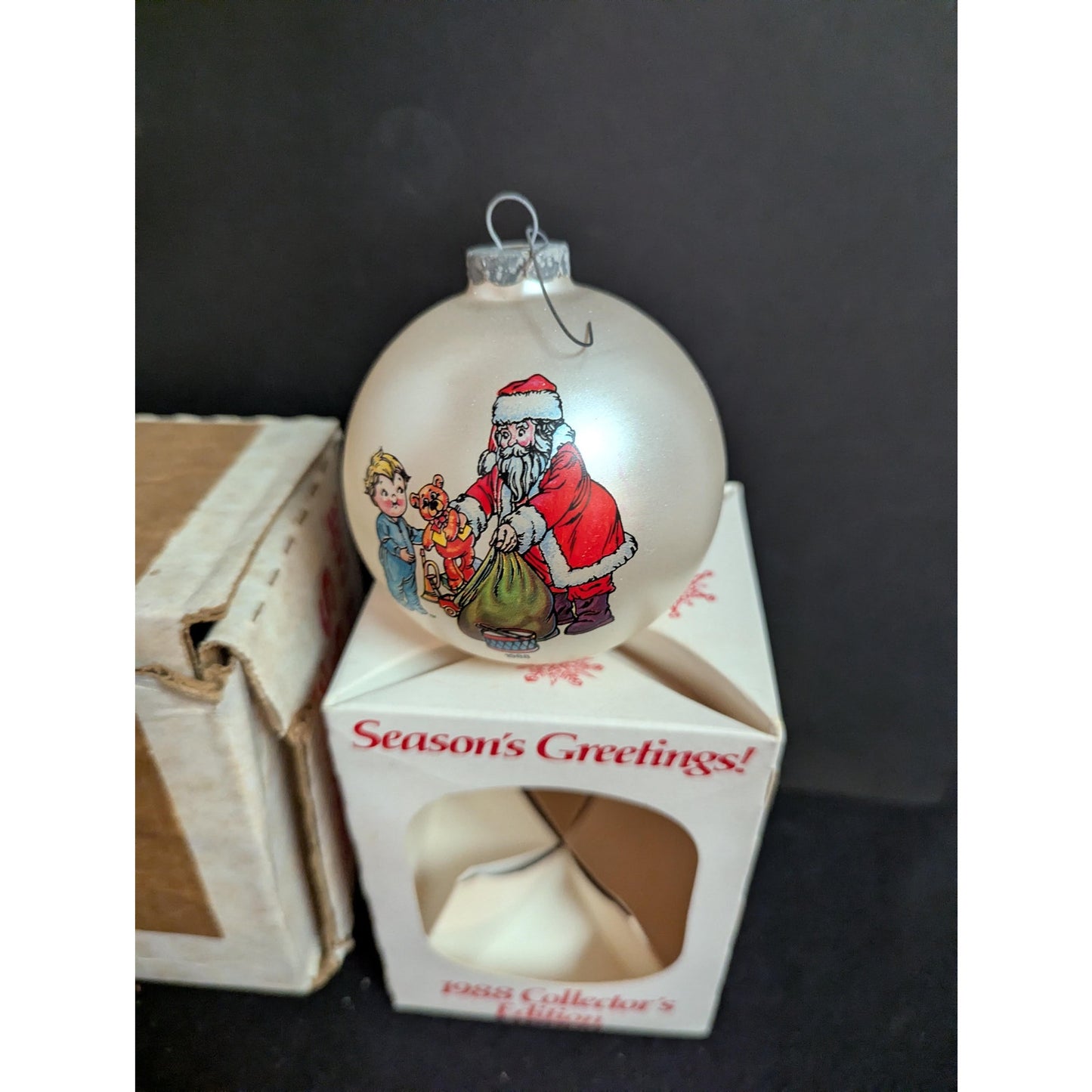 Vintage 1989 Campbell's Kids Collector's Edition Christmas Ornament