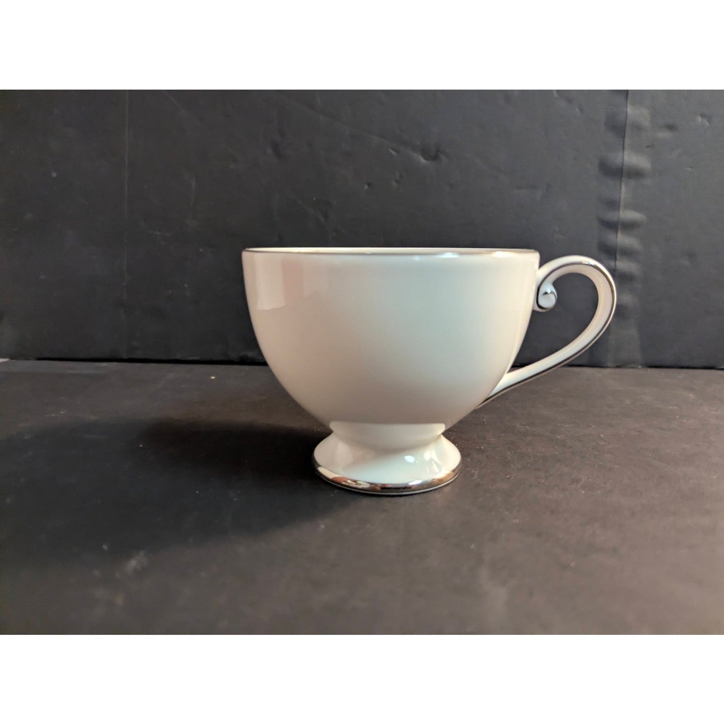 Mikasa Ultima Cameo Platinum Teacup Fine China Platinum Trim HK 301