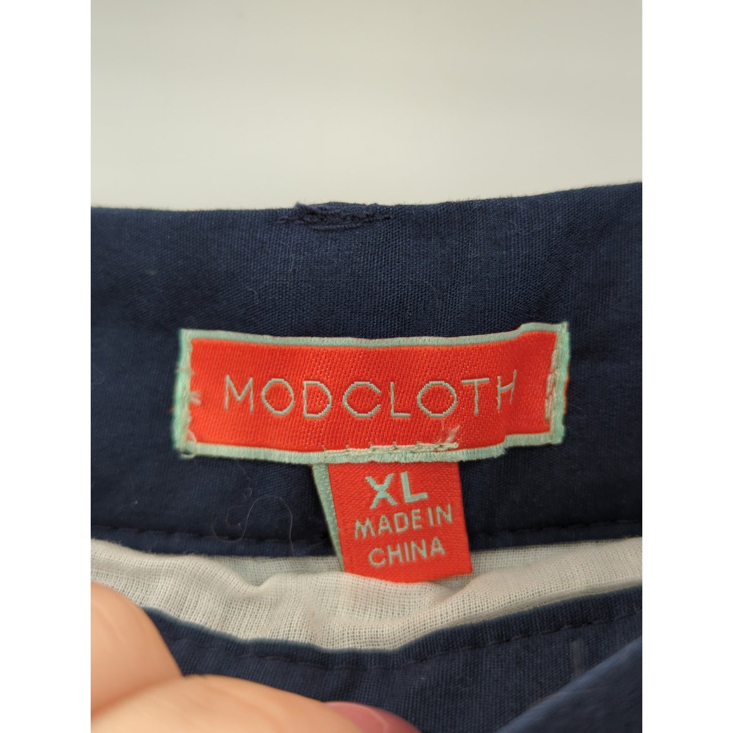 Winter Wonderland Modcloth circle Lined Skirt Size XL Side zip