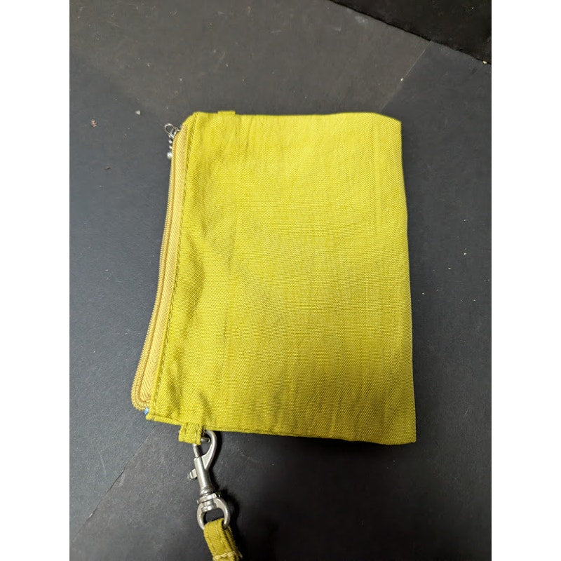 Baggalini Yellow Crossbody purse bag shoulder travel washable detachable coin