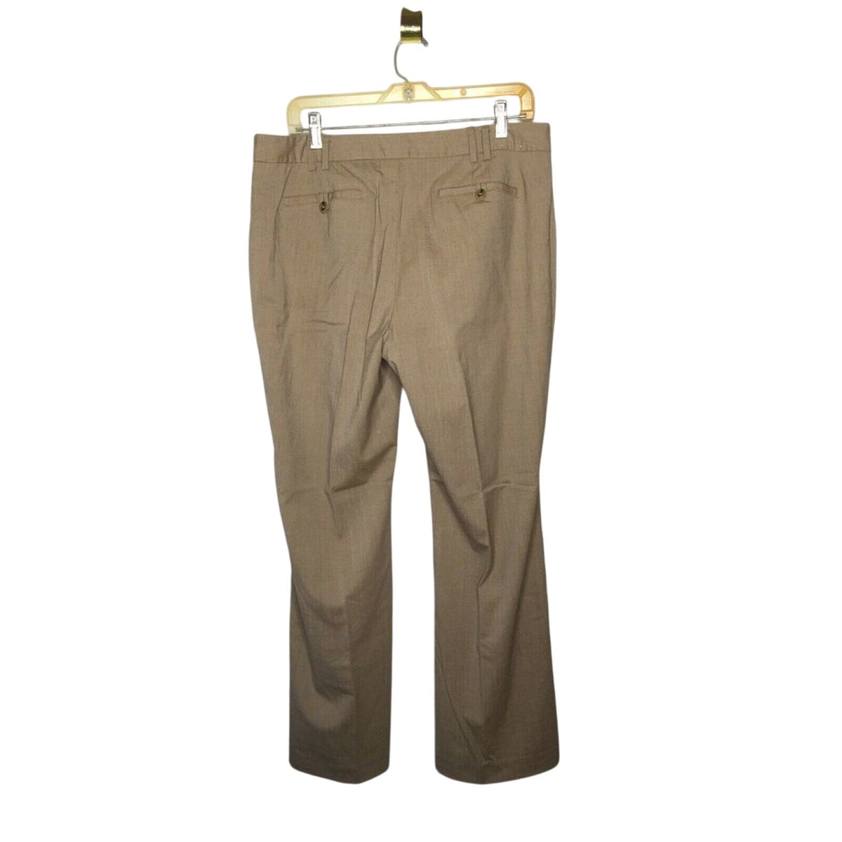 Banana Republic Khaki Pants 14R Long Dress Pants WORK Trousers Career Pockets