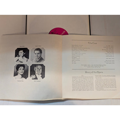 Puccini Madama Butterfly Moffo Valletti RCA Victrola VICS6100 Stereo 3LP Box Set