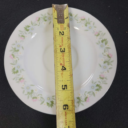 Johann Haviland Bavaria Germany Forever Spring LOT of 8 Saucers