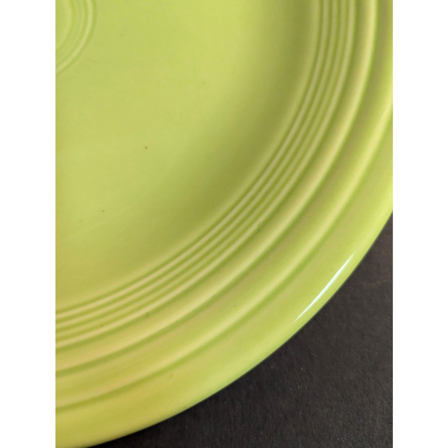 Fiestaware Lemongrass Green Dinner Plate Homer Laughlin Ceramic