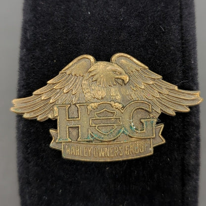 Vintage Fashion BROOCH PIN Hog Harley Owner Group HD 2013
