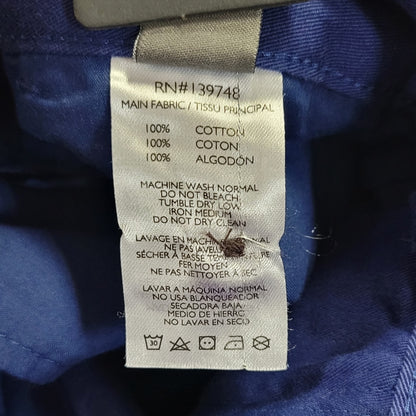 Slate & Stone NWT Cotton Ross Shorts Color Cobalt Blue Men's Size 32
