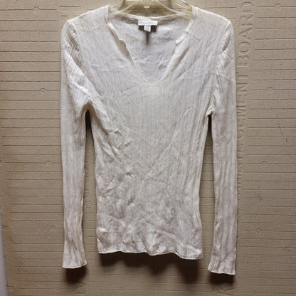 Topshop long sleeve sweater US14 sweater Pullover cream