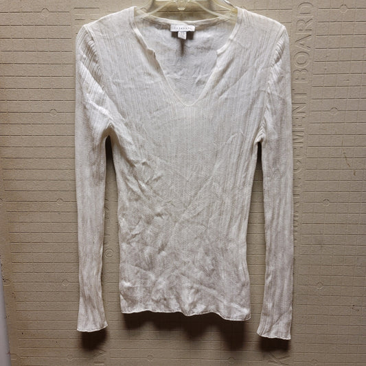 Topshop long sleeve sweater US14 sweater Pullover cream