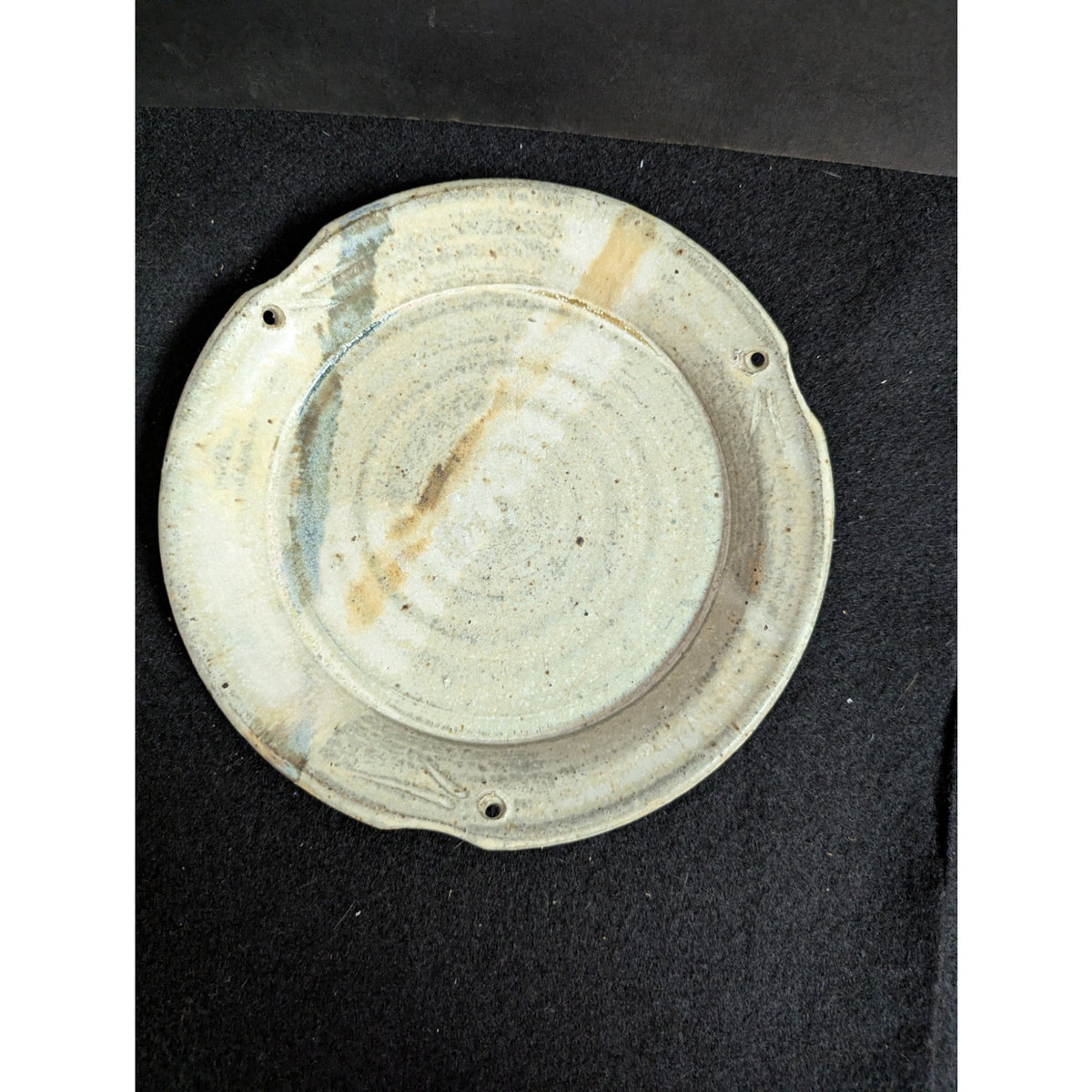 George Griffin Pottery, Sopchoppy Florida Handmade Art Pottery Bread Plate 7.5"